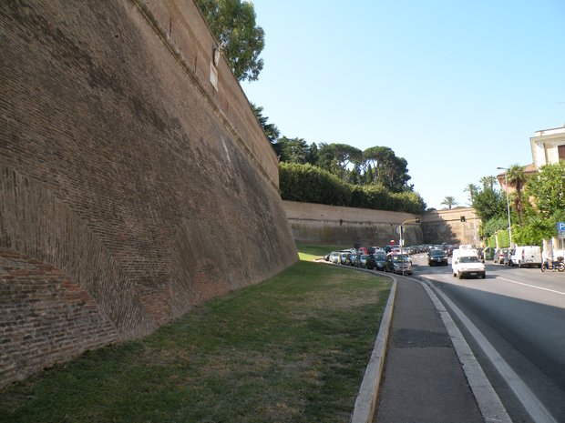  remparts entourant le Vatican
